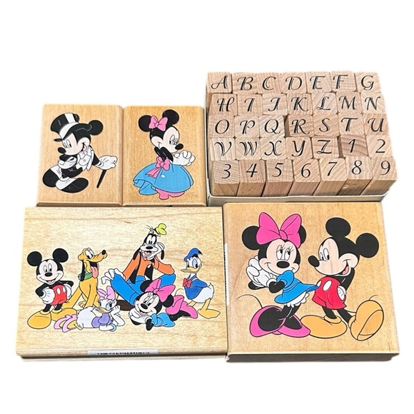 RUBBERSTAMPEDE DISNEY MICKEY & THE GANG - Picture 1 of 2